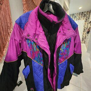 Vintage American High Puff Jacket